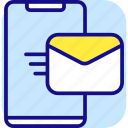 mobile, mail, send, letter, message, envelope, communication