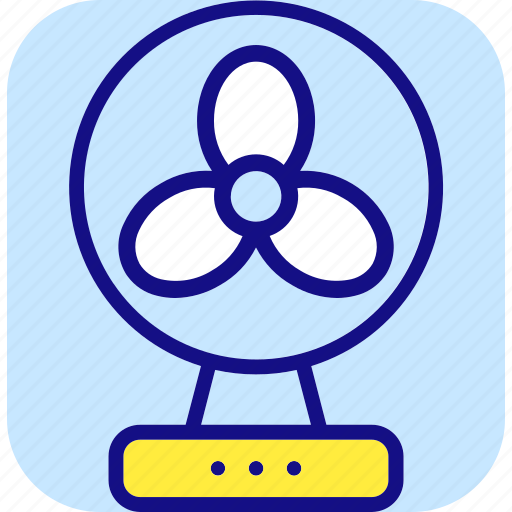 Pedestal, fan, electric, air, stand icon - Download on Iconfinder