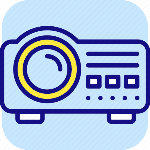 Projector, electronic, presentation, device, technology icon - Download on Iconfinder