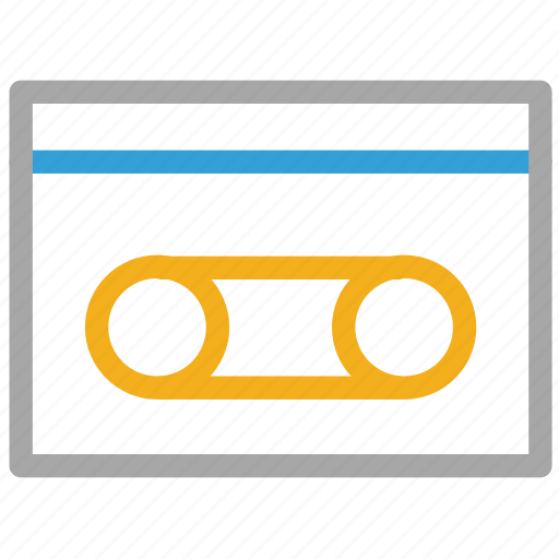 Audio, audio cassette, cassette, tape icon - Download on Iconfinder