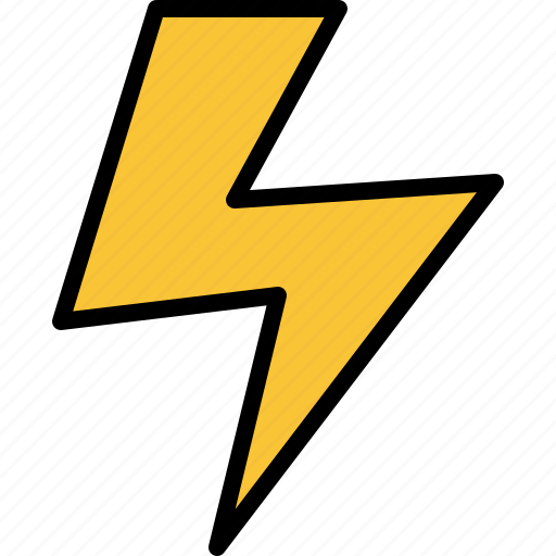 Thunder, blot, lightning, nature, element, natural, energy icon - Download on Iconfinder