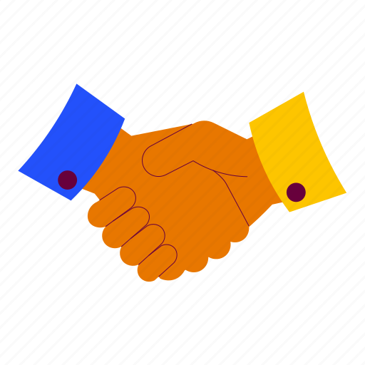 Partnership, deal, handshake, hand gesture, collaboration, contract, teamwork illustration - Download on Iconfinder