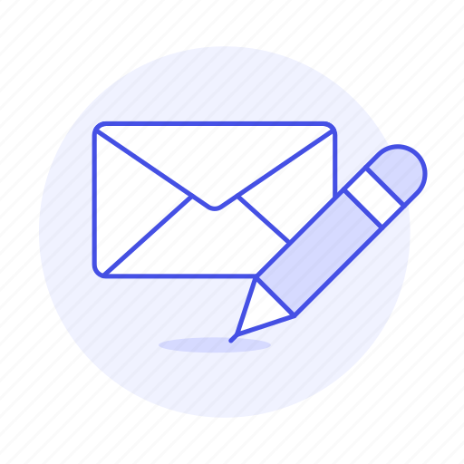 Compose, email, envelope, letter, mail, pencil, write icon - Download on Iconfinder