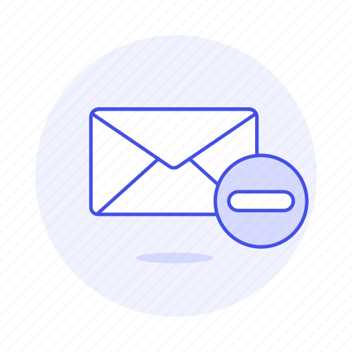 Email, envelope, letter, mail, remove icon - Download on Iconfinder