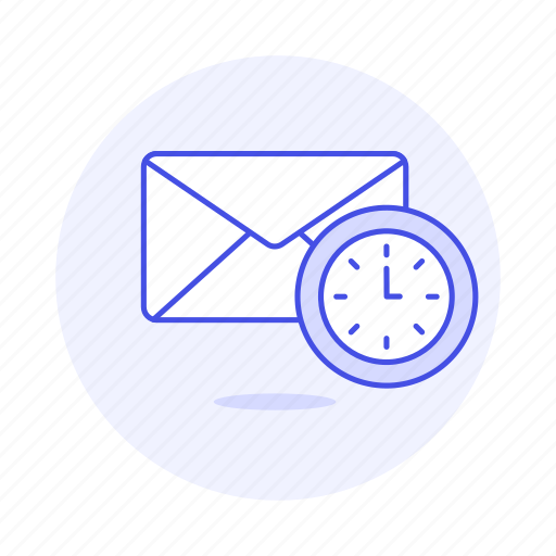 Email, envelope, letter, mail, program, schedule, timeout icon - Download on Iconfinder