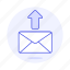 sync, letter, upload, sent, envelope, email, mail 