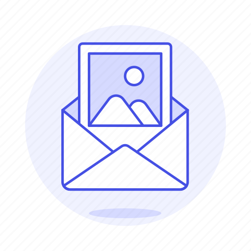 Attachment, content, email, image, mail, media, photo icon - Download on Iconfinder