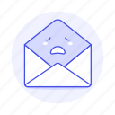 email, emoji, envelope, error, issues, mail, missing, problems, sigh, smiley
