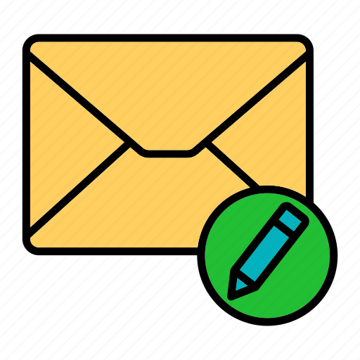 Edit, email, envelop, letter, mail, message icon - Download on Iconfinder