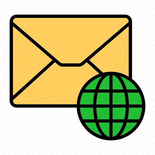 Email, envelop, globe, letter, mail, message, world icon - Download on Iconfinder