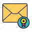 award, badge, email, envelop, letter, mail, message 