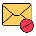 block, emails, envelop, letter, mail, messages