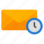 pending, email, mail, message, send, wait, inbox 