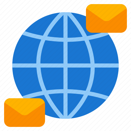 International, email, mail, message, communication, network, connection icon - Download on Iconfinder