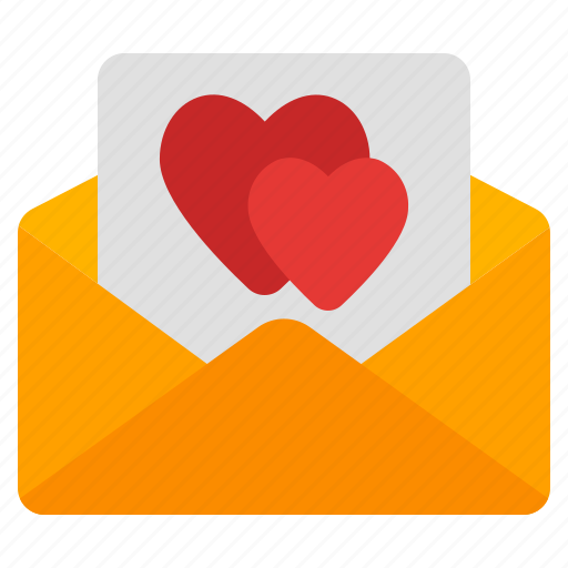 Love, letter, heart, romance, valentine, email, message icon - Download on Iconfinder