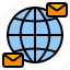 international, email, mail, message, communication, network, connection 