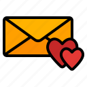 love, letter, heart, romance, valentine, email, message
