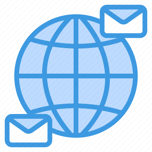 International, email, mail, message, communication, network, connection icon - Download on Iconfinder