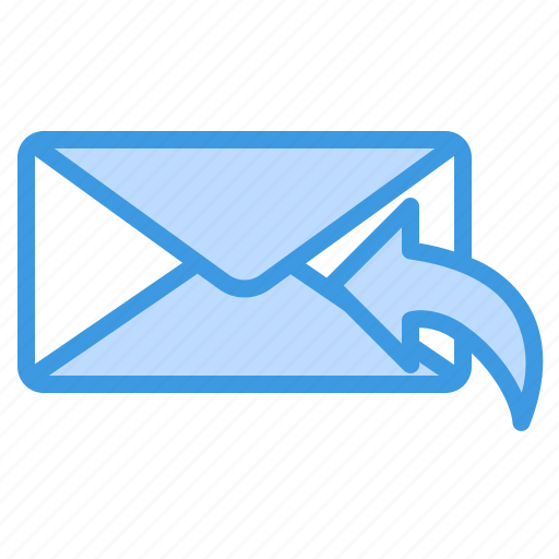 Forward, arrow, direction, email, mail, message, letter icon - Download on Iconfinder