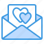 love, letter, heart, romance, valentine, email, message 