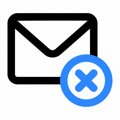 Delete, mail, remove, email, message icon - Download on Iconfinder