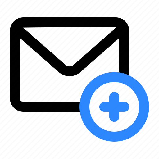 Add, email, mail, message, communications icon - Download on Iconfinder