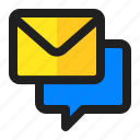 messages, email, mail, communications