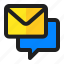 messages, email, mail, communications 