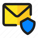 shield, email, mail, message, security