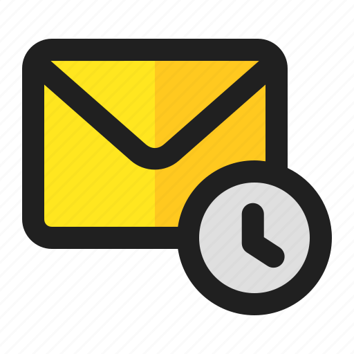 Delay, email, mail, message, communications icon - Download on Iconfinder