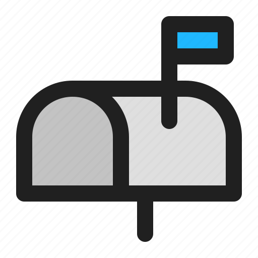 Mailbox, postbox, mail, delivery, communications icon - Download on Iconfinder