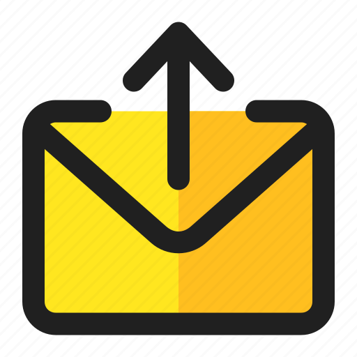 Send, email, envelope, upload, message icon - Download on Iconfinder