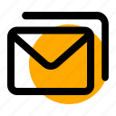 mail, email, envelope, message