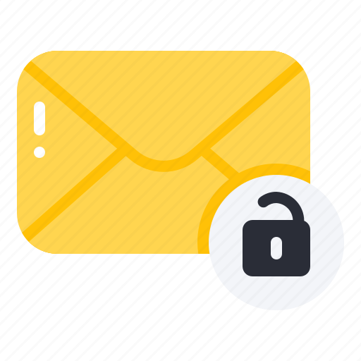 Unlocked, open, email, mail, envelope, message, letter icon - Download on Iconfinder