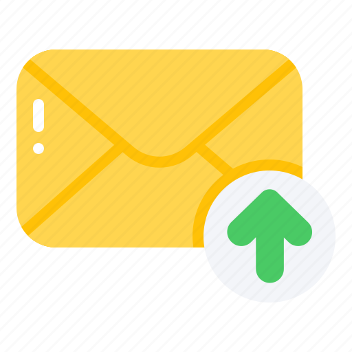 Upload, uploading, email, mail, envelope, message, letter icon - Download on Iconfinder
