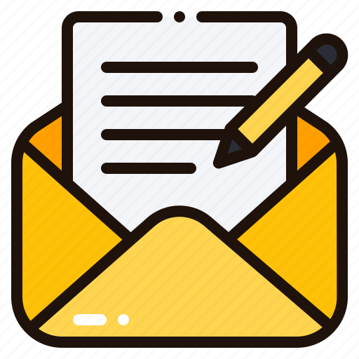 Write, mail, content, email, envelope, message, letter icon - Download on Iconfinder