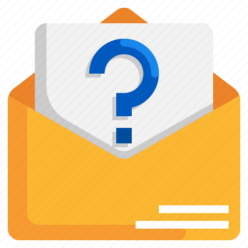 Question, email, communications, mail icon - Download on Iconfinder