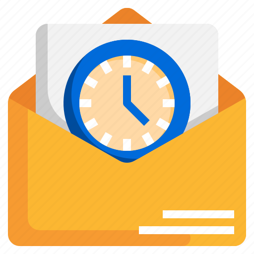 Time, email, message, ui, user, pending icon - Download on Iconfinder