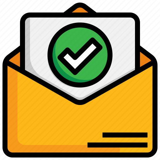 Checking, email, send, letter, communications icon - Download on Iconfinder