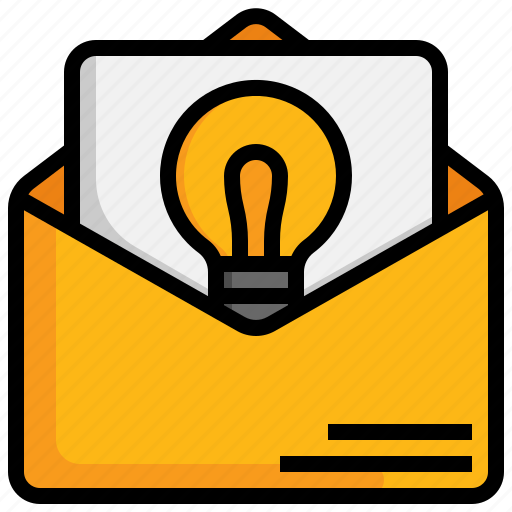 Ideas, email, electronics, communications, idea, mail icon - Download on Iconfinder
