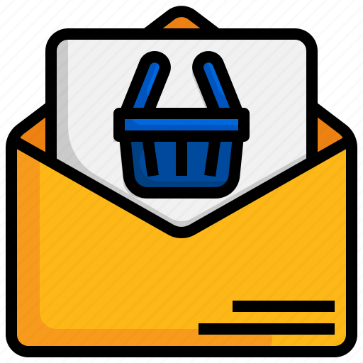 Shopping, email, promotion, commerce, and, bag, communications icon - Download on Iconfinder