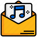 song, email, business, and, finance, music, multimedia, postcard, stamp
