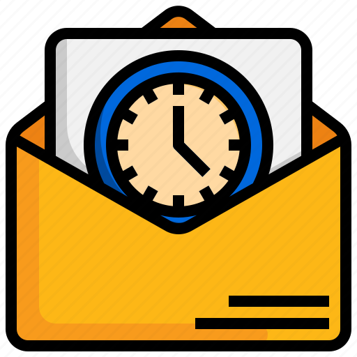 Time, email, message, ui, user, pending icon - Download on Iconfinder