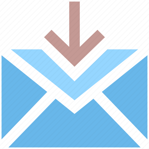 Arrow, email, envelope, inbox, letter, message icon - Download on Iconfinder