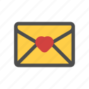 heart, letter, love, mail 