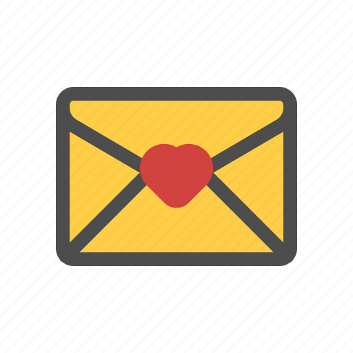 Heart, letter, love, mail icon - Download on Iconfinder