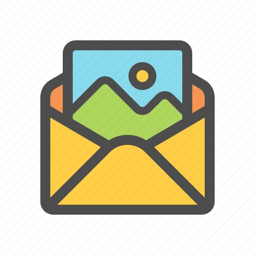Email, mail, multimedia, photo icon - Download on Iconfinder