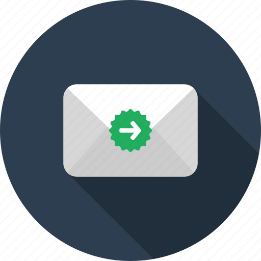 Email, envelope, forward, letter, mail icon - Download on Iconfinder