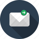 forward, mail, email, envelope, letter