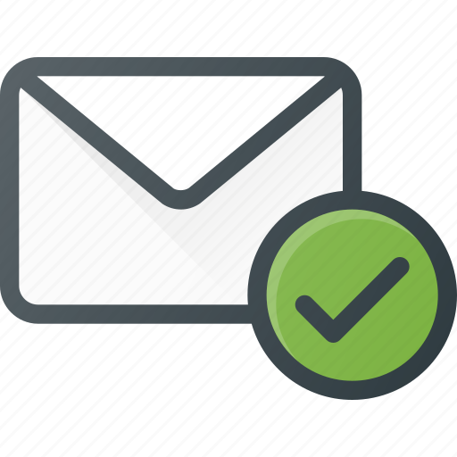 Check, email, envelope, mail, message icon - Download on Iconfinder